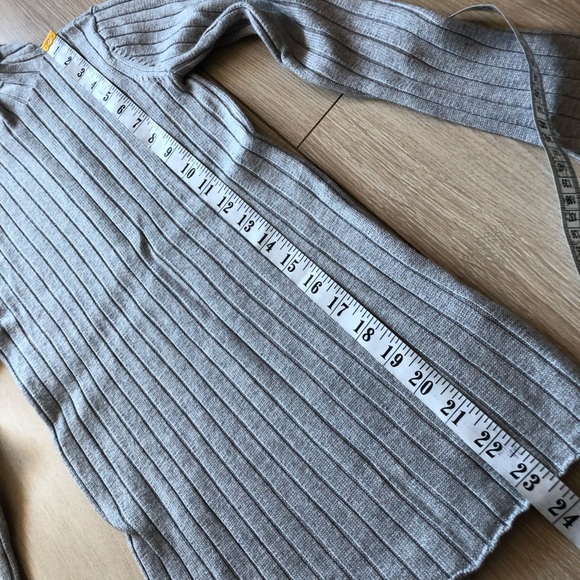 Aritzia Wilfred Merino Wool Bloy Sweater in Light Grey Size XXS - Picture 4 of 12